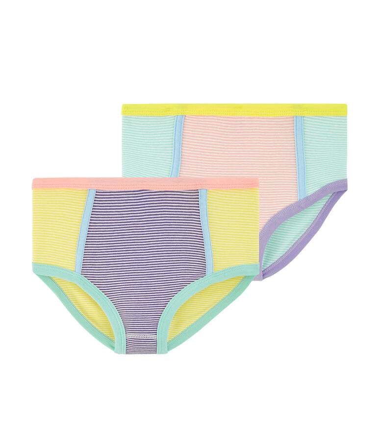 Confezione da 2 slip donna multicolore