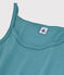 Abito con spalline iconico in cotone Donna blu MIROIR
