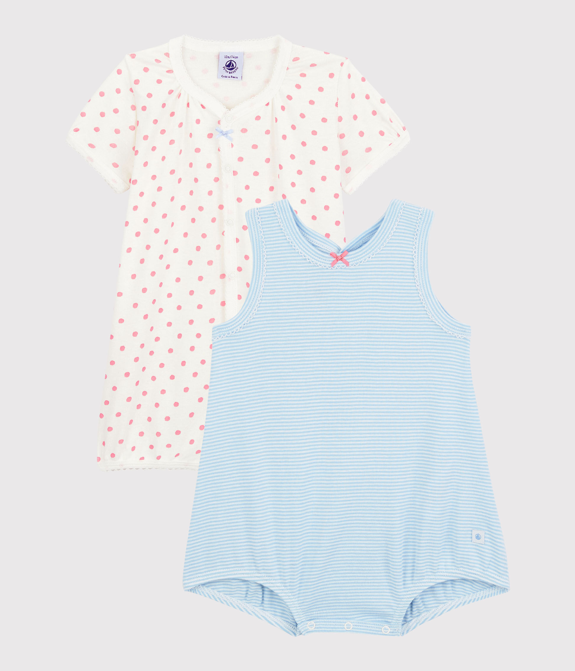 Tutine neonato online cotone petit bateau