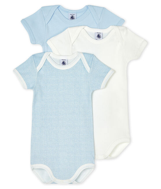 Trio body manica corta bebè variante 1