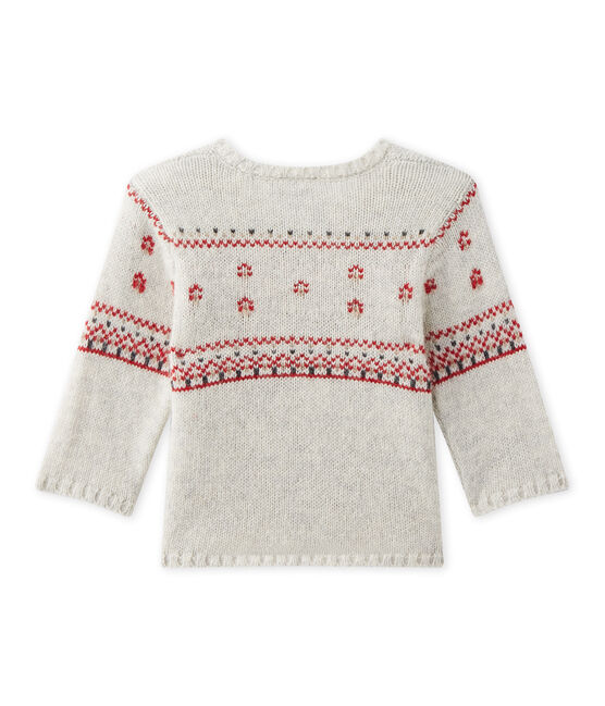 Cardigan per bebè tricot grigio MONTELIMAR CHINE