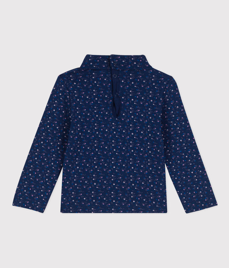 Sottogiacca in cotone beb&egrave;. blu MEDIEVAL/bianco MULTICO