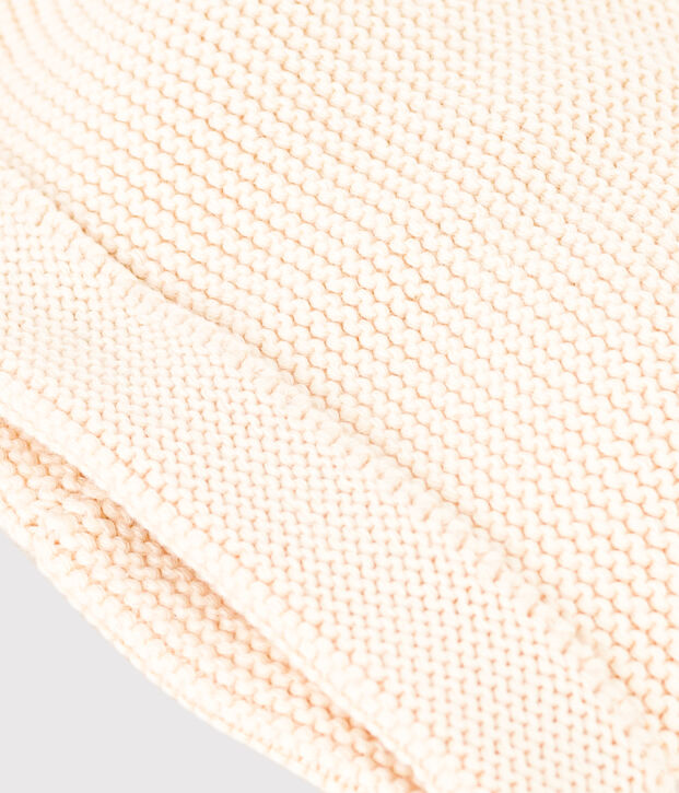 Cappellino in tricot ecru