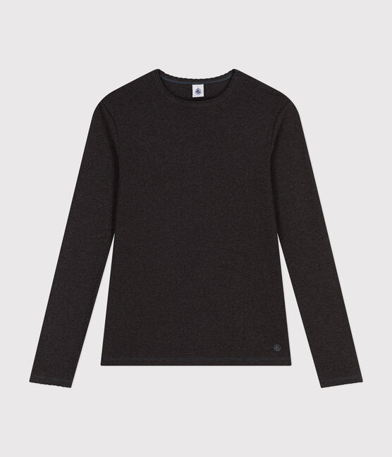 T-shirt L'ICONIQUE cocotte in cotone Donna grigio CITY CHINE