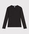 T-shirt L'ICONIQUE cocotte in cotone Donna grigio CITY CHINE