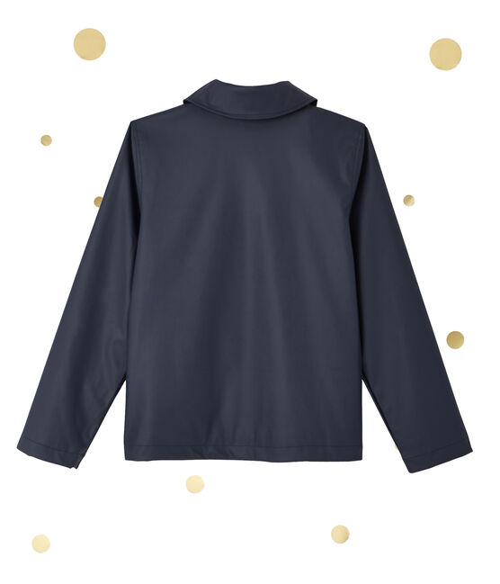 Giacca taglio tailleur per donna. Petit bateau x Marie-Agnès Gillot blu SMOKING