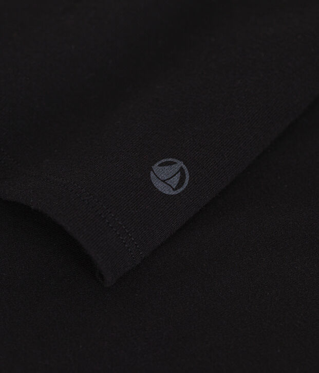 T-shirt L'ICONIQUE cocotte in cotone Donna nero