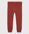 Pantaloni in spugna bambina marrone OMBRIE