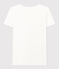 T-shirt LE DROIT scollo a V in cotone Donna bianco ECUME