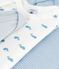 Set di body a maniche lunghe in cotone con balene stampate neonato variante 1