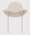 Cappellino in seersucker bebè MARECAGE/ MARSHMALLOW