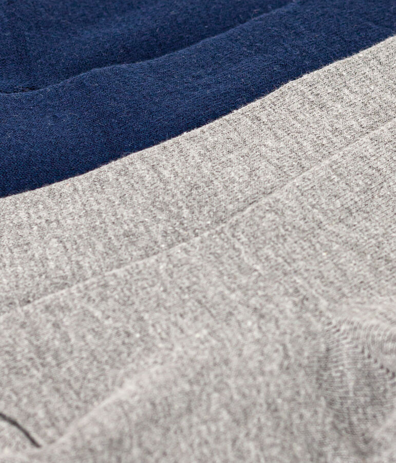 Confezione da 2 paia di collant bambina in cotone variante 1