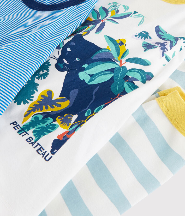 Duo pigiami bambino a costine variante 1