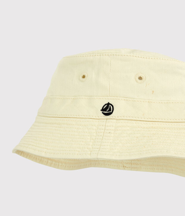 Bob in serge per bambino ecru