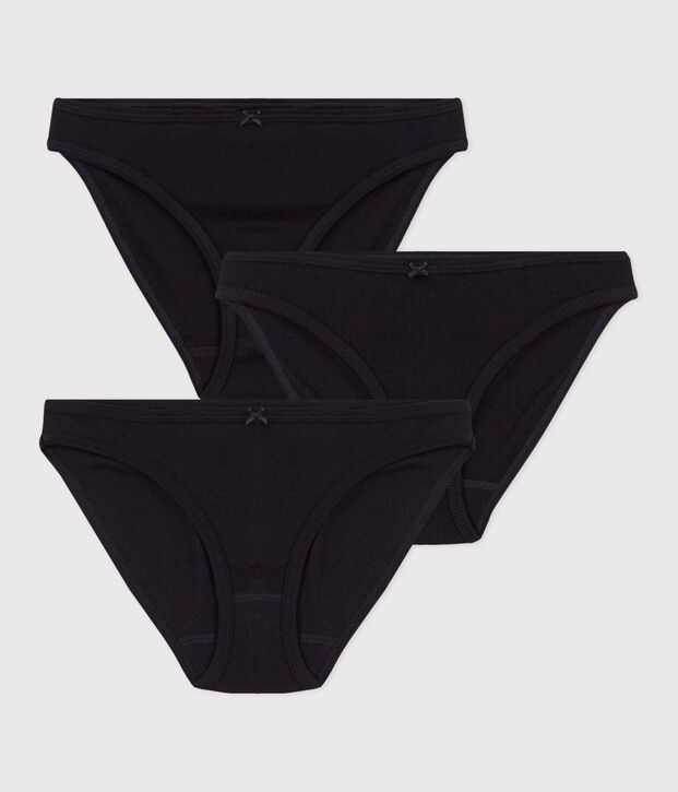 Set di slip in cotone donna multicolore