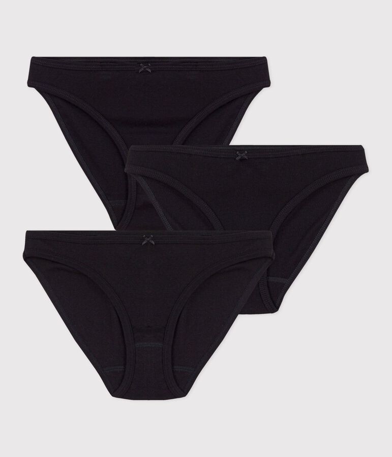 Set di slip in cotone donna multicolore