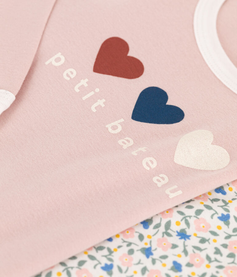 Set di 2 pigiami in cotone bambino multicolore