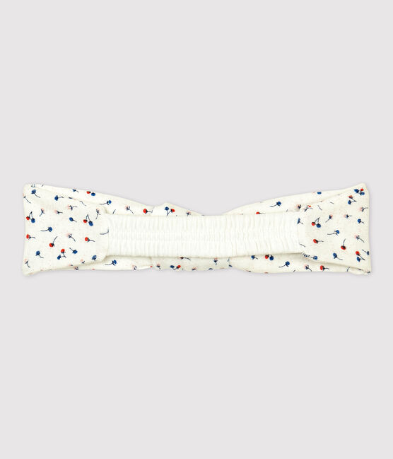 Fascia in cotone bambina bianco MARSHMALLOW/bianco MULTICO