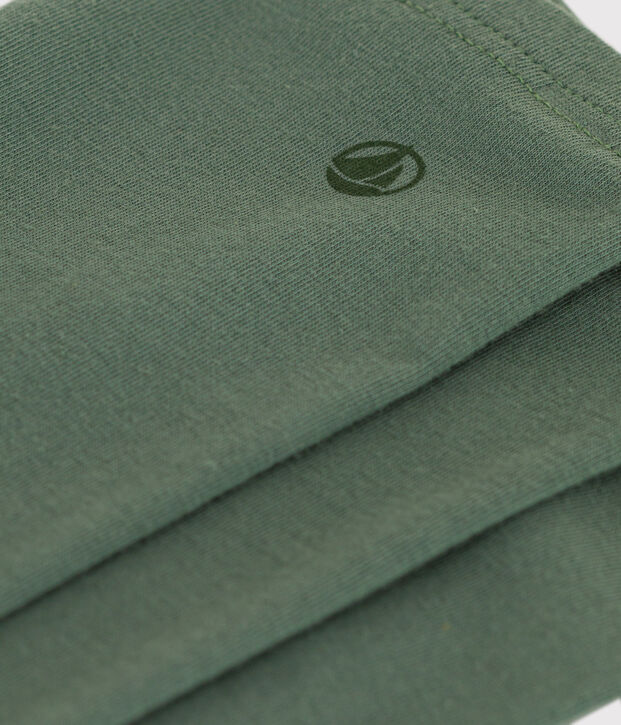 Jeggings bambina in jersey elasticizzato verde