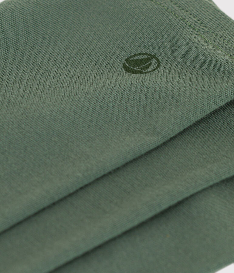 Jeggings bambina in jersey elasticizzato verde