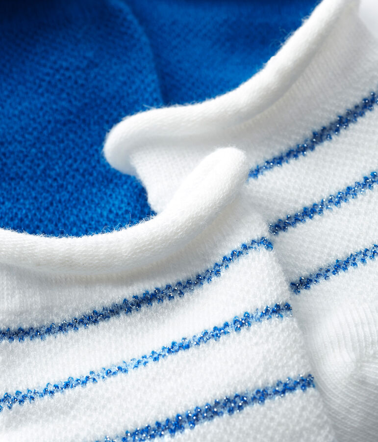 Confezione da 2 paia di calzini leggeri beb&egrave; femmina multicolore