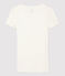 T-shirt a costine leggera Donna bianco MARSHMALLOW
