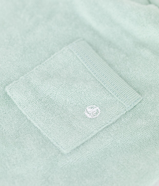 Shorts  beb&egrave; in spugna verde