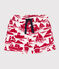 Shorts mare in materiale riciclato per bebè rosso AVALANCHE/ ROUGE