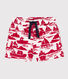 Shorts mare in materiale riciclato per bebè