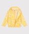 Giacca a vento ultraleggera bambino giallo ORGE/bianco MARSHMALLOW