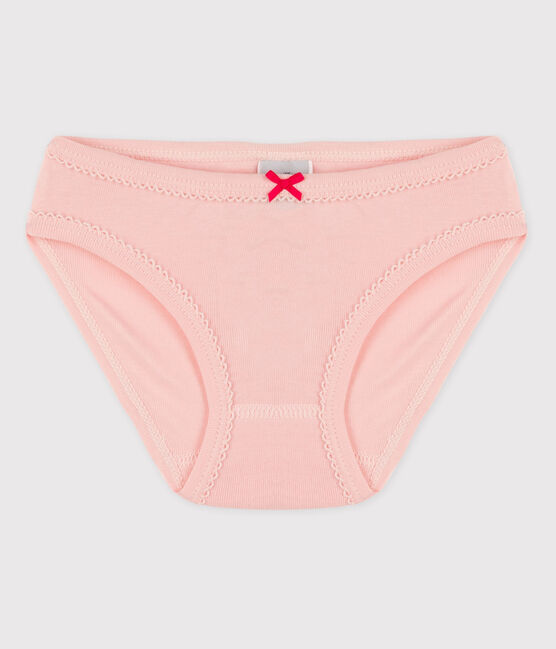 La mutandina in cotone per bambina rosa MINOIS