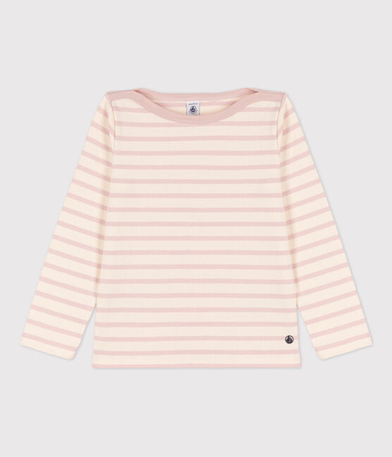 Marinière bambino unisex in cotone bianco AVALANCHE/ SALINE