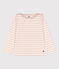 Marinière bambino unisex in cotone bianco AVALANCHE/ SALINE