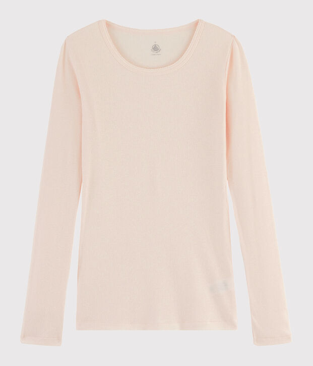 T-shirt in lana e cotone Donna FLEUR