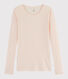 T-shirt in lana e cotone Donna