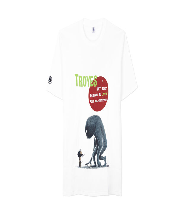 T-shirt a maniche corte bianco