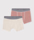 Set di 2 boxer in cotone bambino