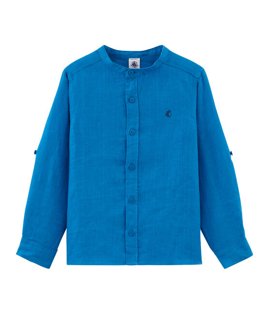 Camicia bambino blu RIYADH