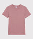 T-shirt girocollo iconica in cotone a righe Donna