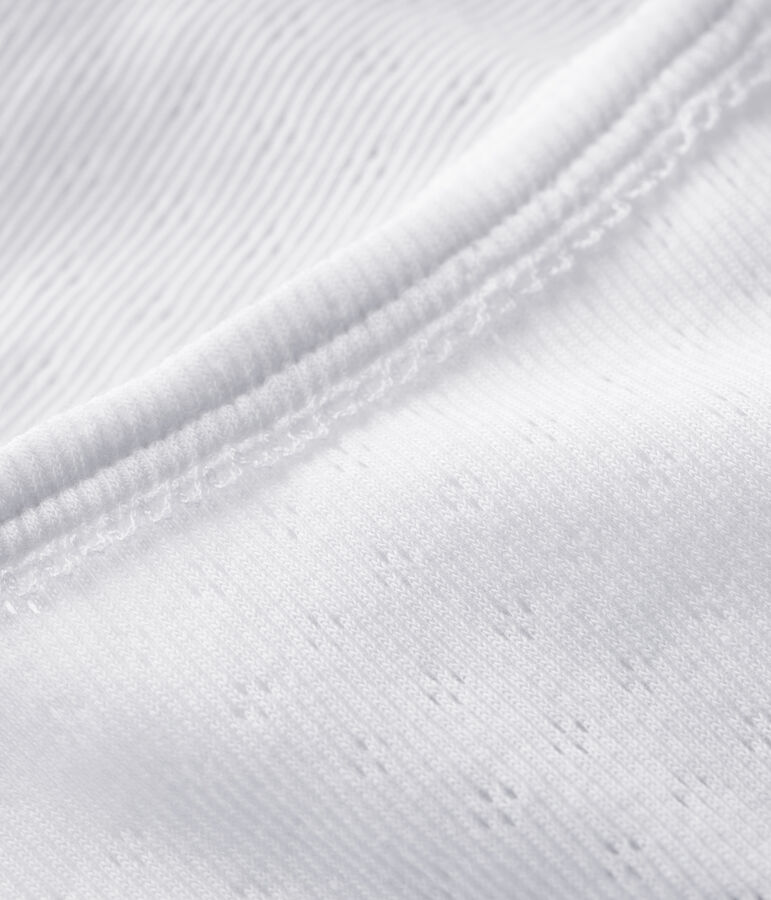 Confezione da 2 slip bambina traforati in cotone biologico variante 1