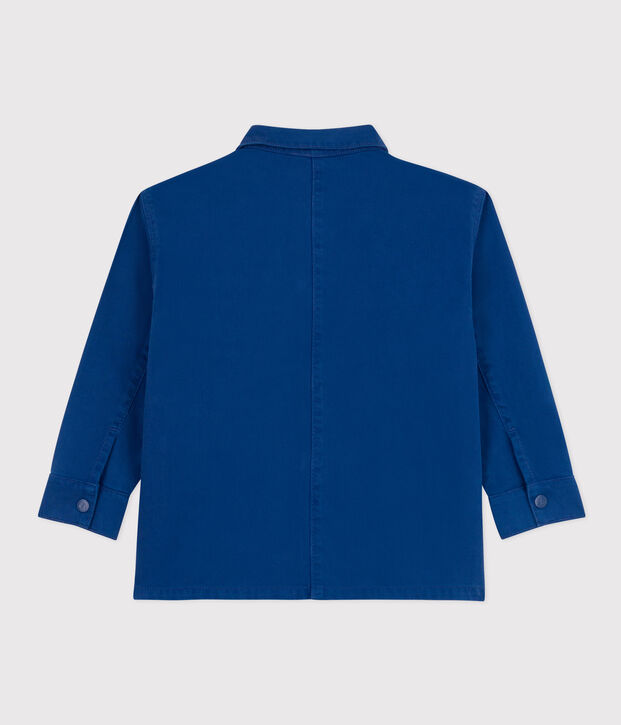 Giacca in denim bambino blu