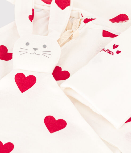Cofanetto regalo nascita con cuore variante 1