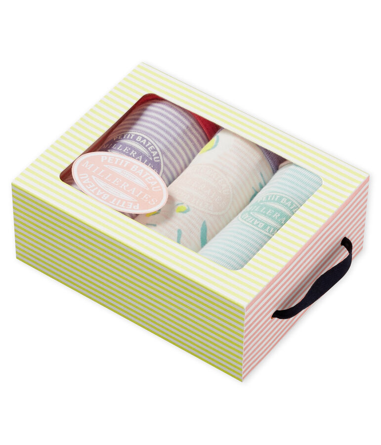 Trio slip vita alta bambina variante 1