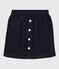 Gonna in denim bambina blu DENIM BLEU FONCE