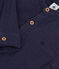 Camicia in garza di cotone bambino blu SMOKING
