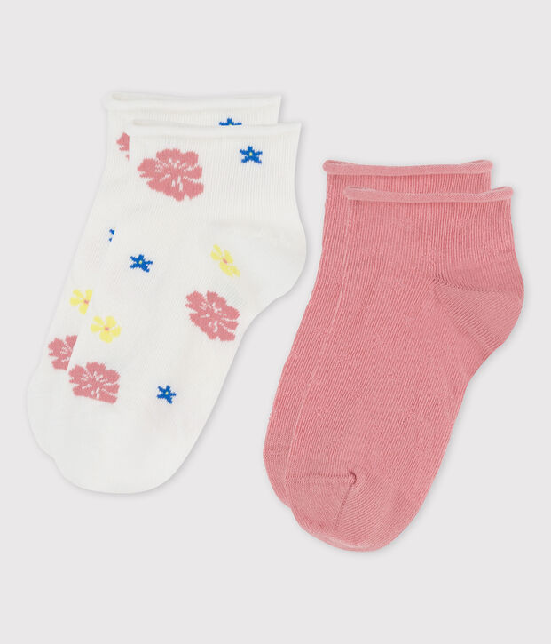 Confezione da 2 paia di calzini bambina multicolore