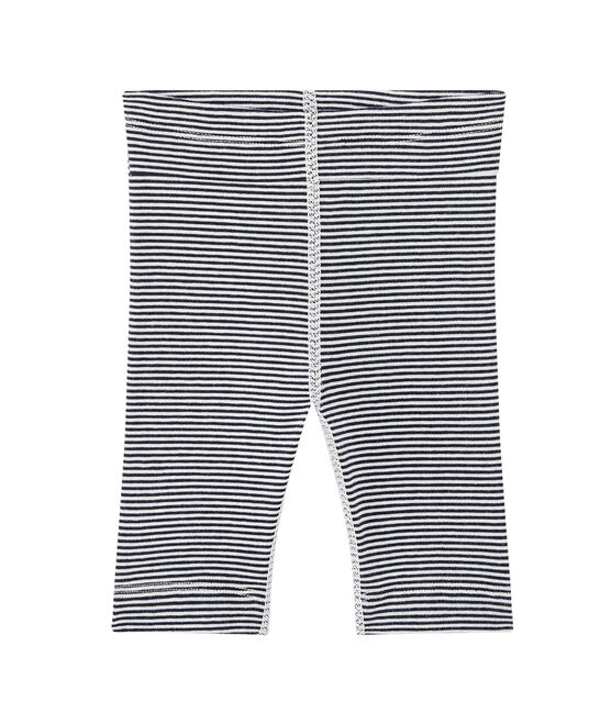 Legging millerighe per bebé unisex blu SMOKING/bianco LAIT