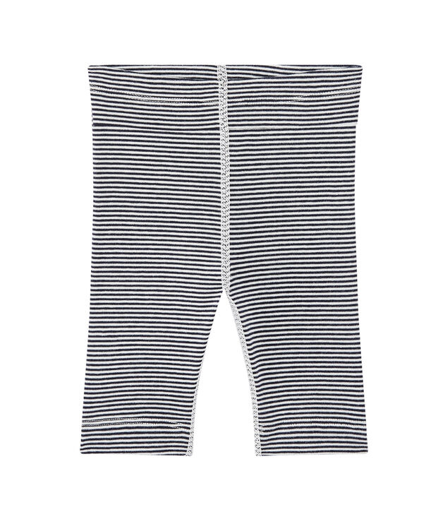 Legging millerighe per beb&eacute; unisex blu/bianco