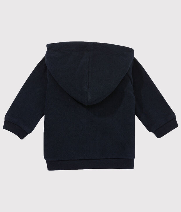 Felpa beb&egrave; in pile blu