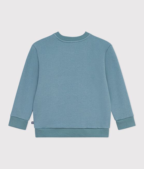 Felpa in cotone fantasia bambino blu GOBELIN